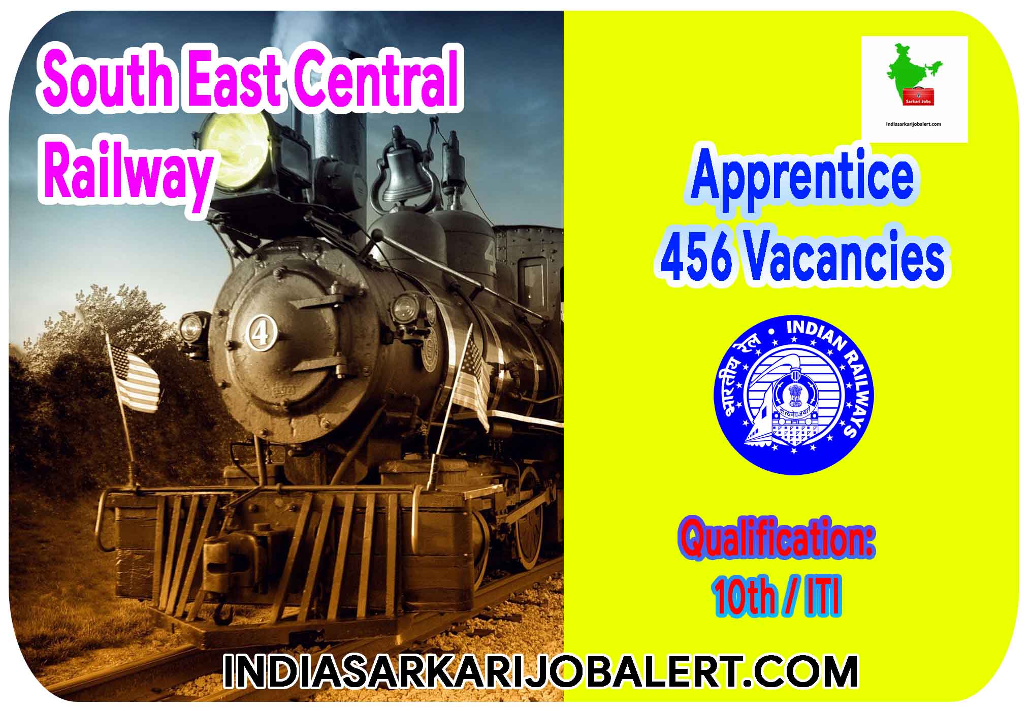 South East Central Railway Job Recruitment 2022- 465 Apprentice Vacancies 3 South East Central Railway Job Recruitment 2022- 465 Apprentice Vacancies