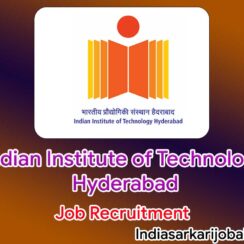 IIT Hyderabad Job Recruitment 2022- Associate Vacancies