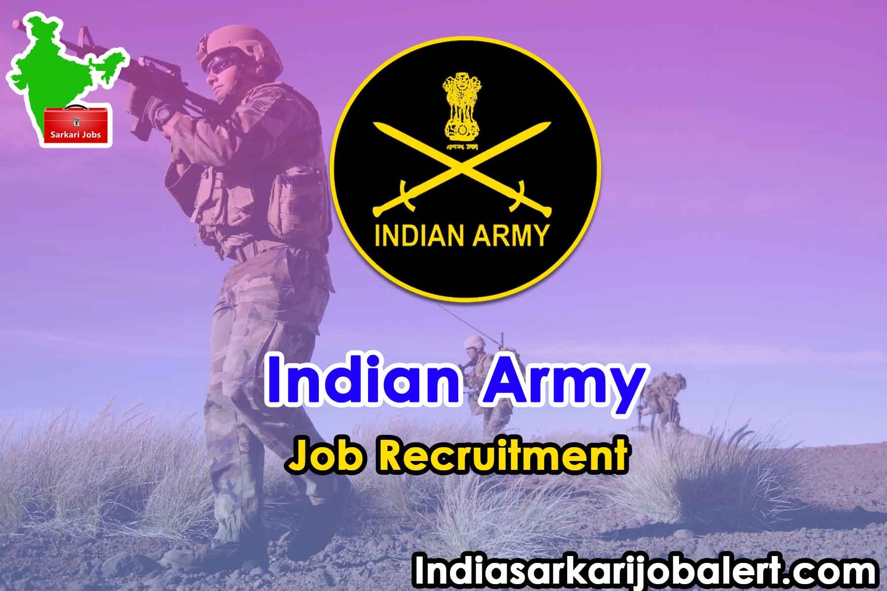 Indian Army Job Recruitment 2022- 458 Multi Staff Vacancies