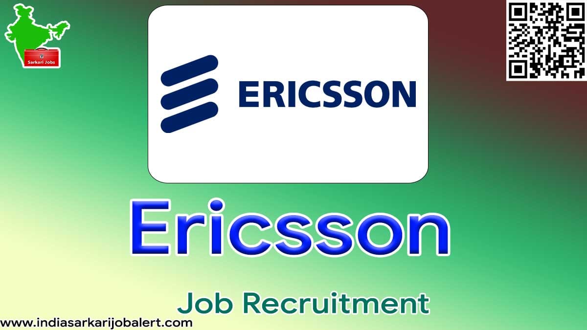 Ericsson Job Recruitment 2022- Service Delivery Vacancies