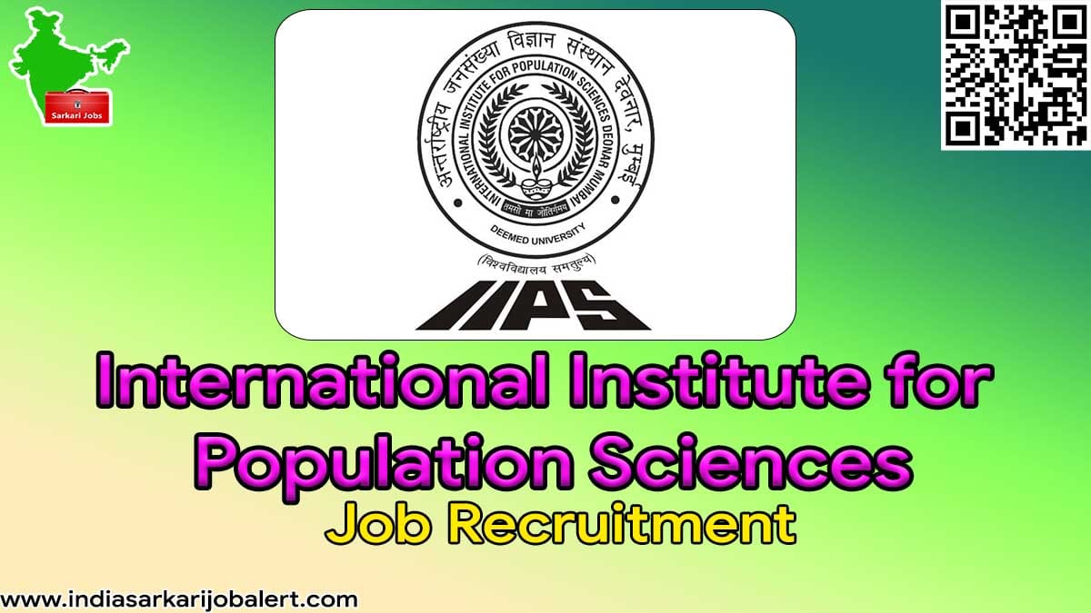IIPS Job Recruitment 2022- Research Officer Vacancies