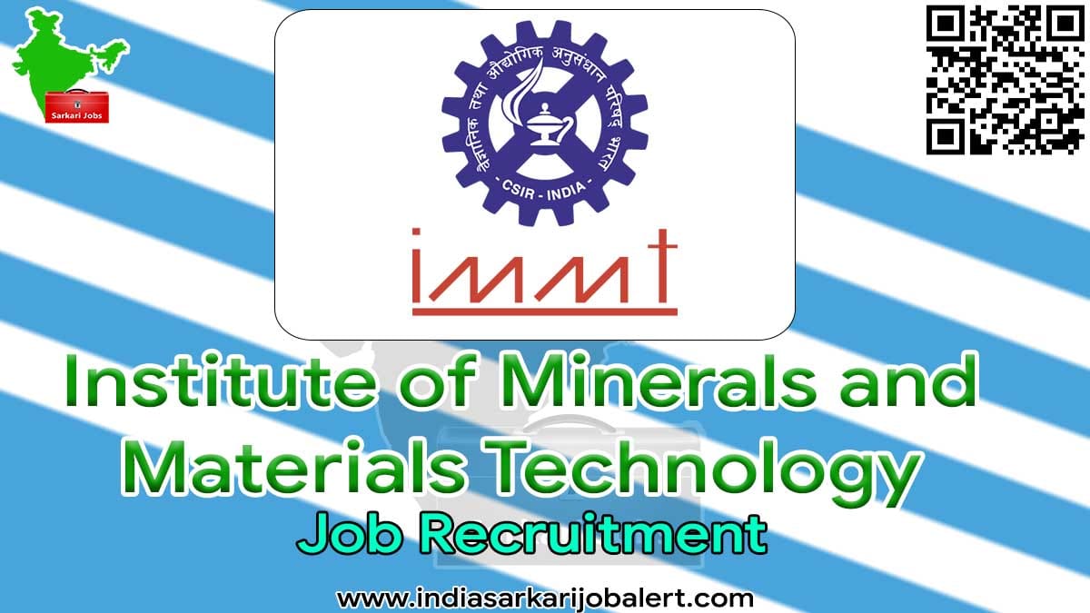 IMMT Job Recruitment 2022- 11 Project Associate & Assistant Vacancies