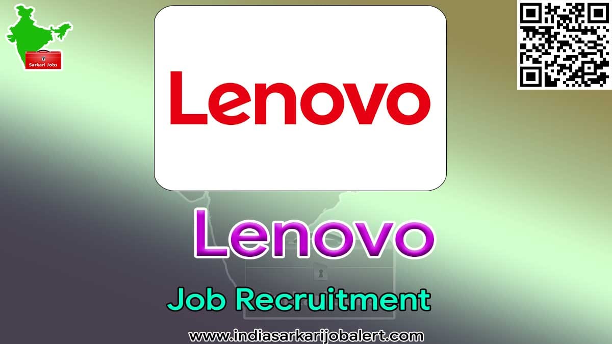 Lenovo Job Recruitment 2022- Sr. Software Developer Vacancies