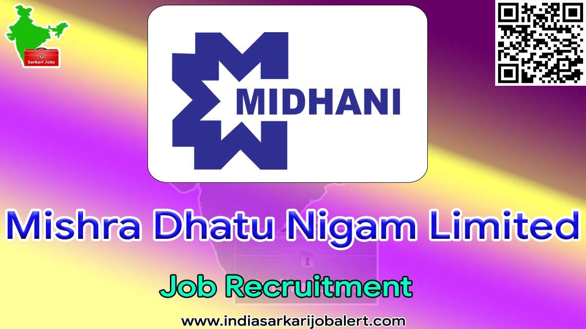 MIDHANI Job Recruitment 2022- Assistant Manager Vacancies