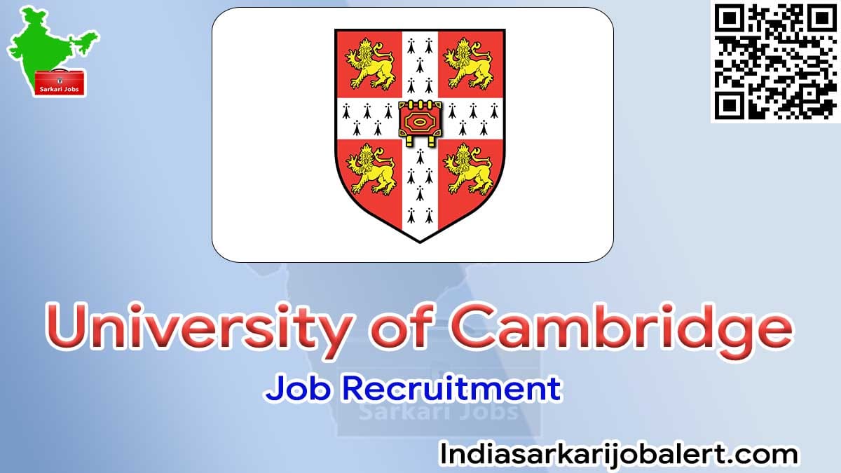 University of Cambridge Job Recruitment 2022- Communication Manager Vacancies