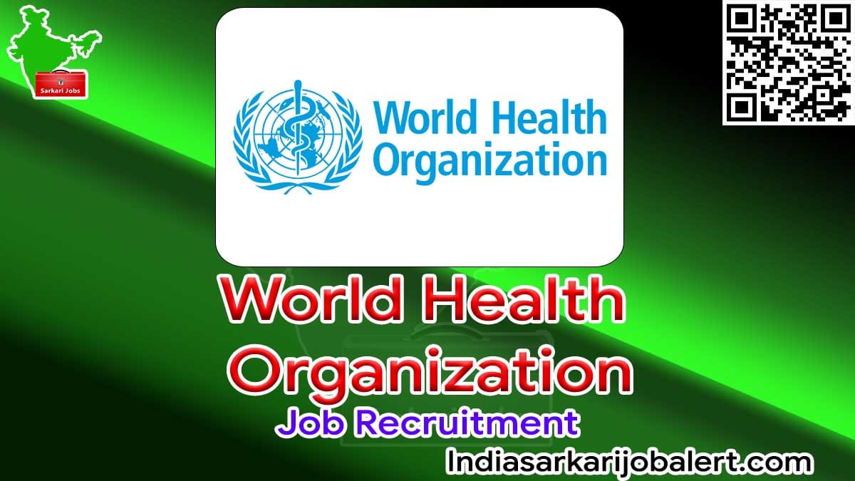 WHO Job Recruitment 2022- Roster of State Coordinator Vacancies