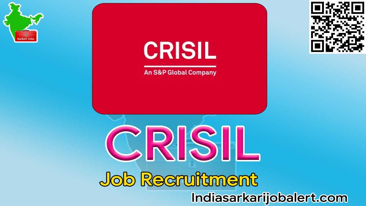CRISIL Job Recruitment 2022- Research Analyst Vacancies