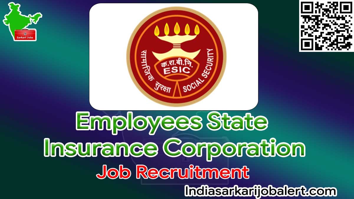 ESIC Tamilnadu Job Recruitment 2022- 80+ Teaching Vacancies