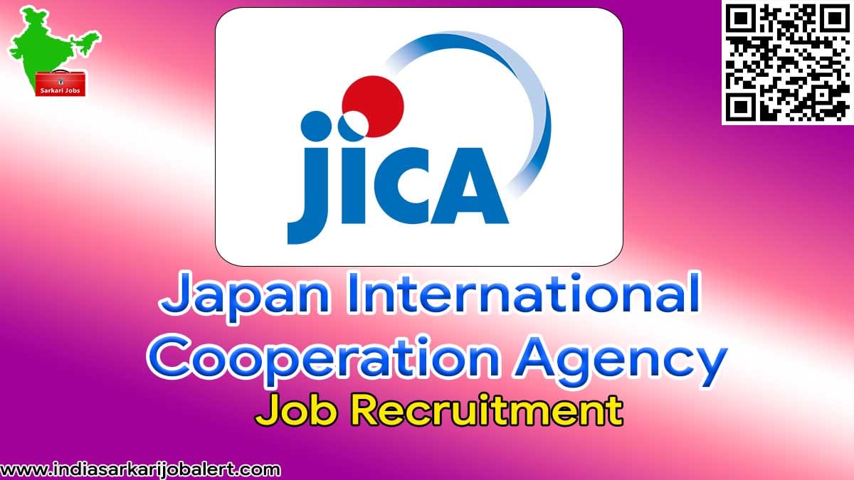 JICA india office Job Recruitment 2022- Development Specialist Vacancies