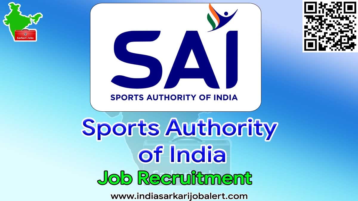 SAI Recruitment 2023-152 Coach Vacancies 3 SAI Job Recruitment 2022- 104 Therapist Vacancies