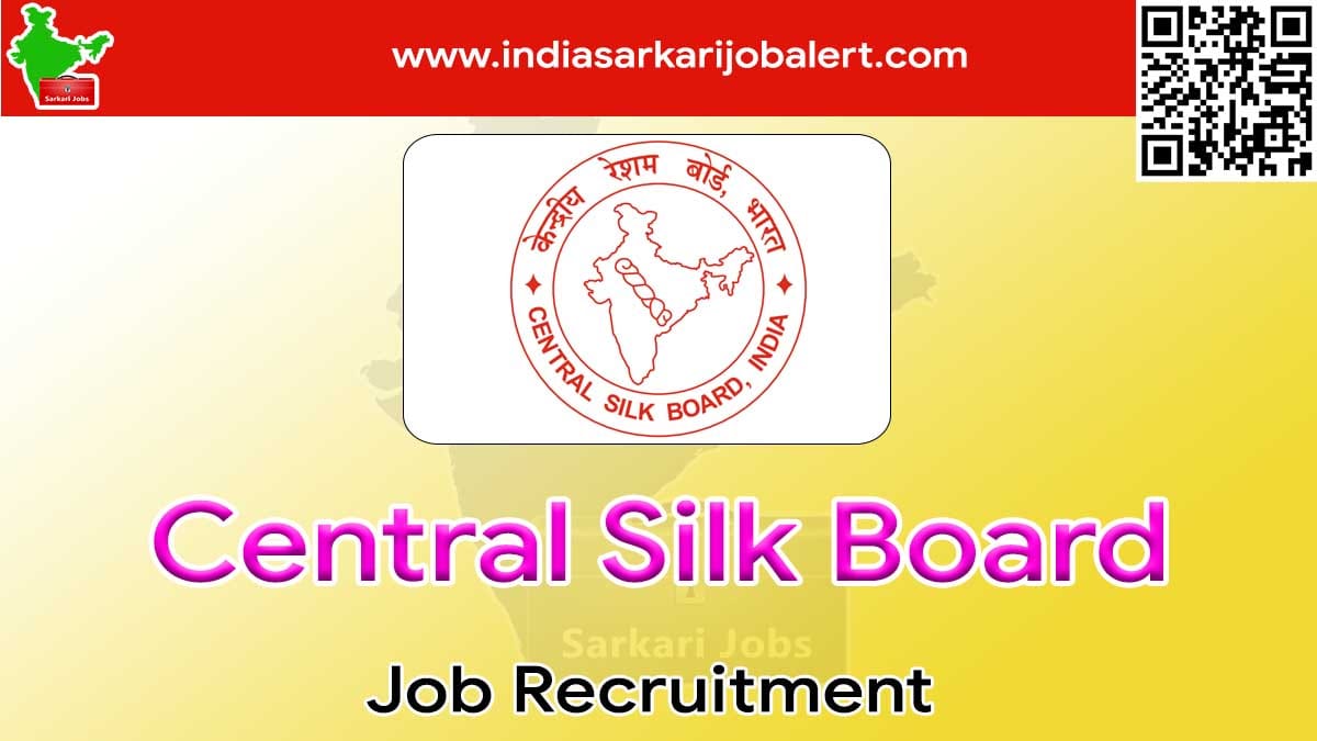 CSB Job Recruitment 2022- Crop Sciences Vacancies