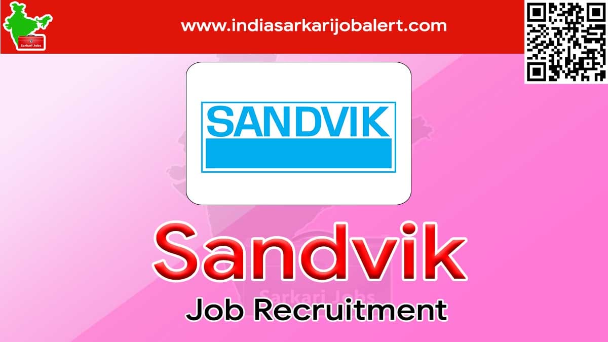 Sandvik Job Recruitment 2022- Mechanical Engineer Vacancies
