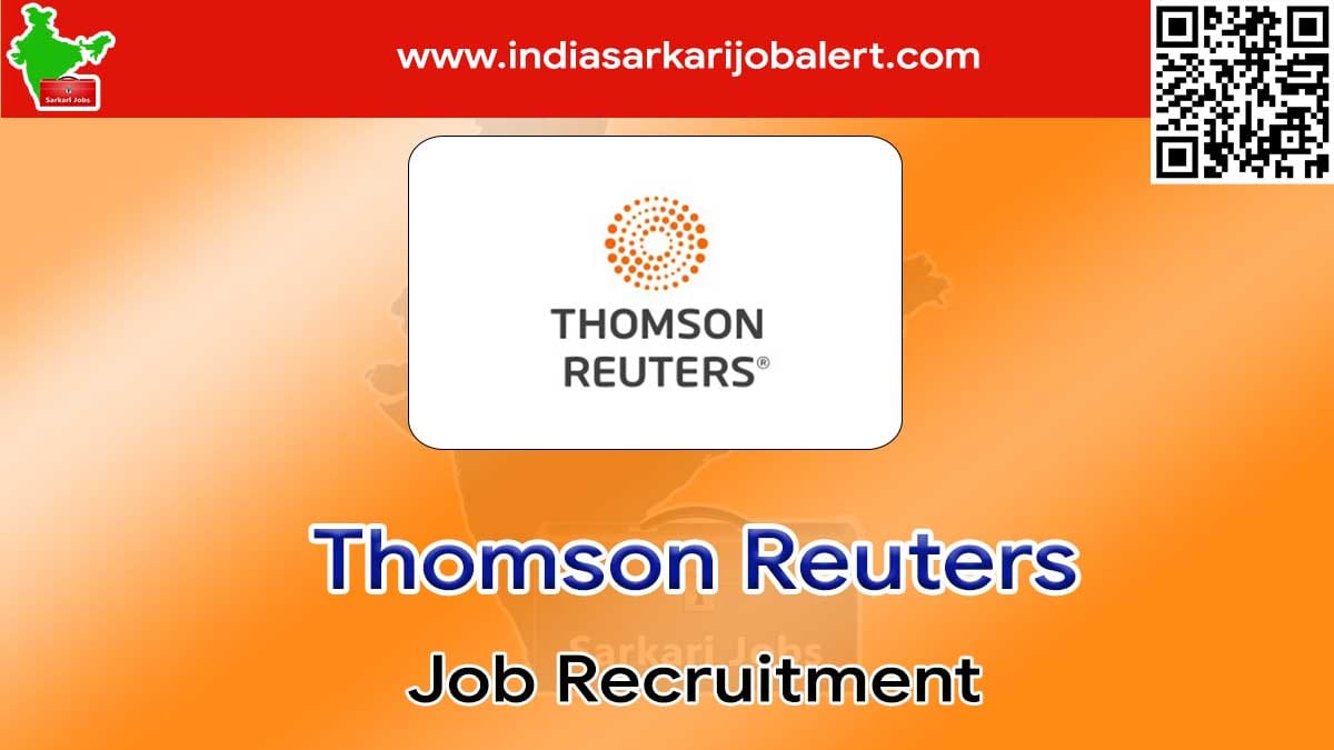 Thomson Reuters Job Recruitment 2022- Associate Multimedia News Producer Vacancies