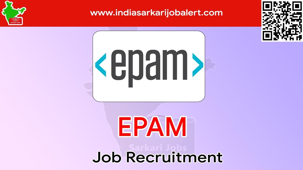 EPAM Job Recruitment 2022- Senior Developer Vacancies