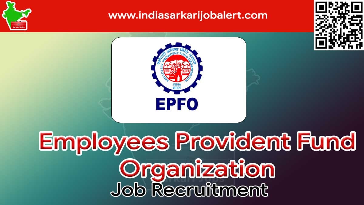 EPFO Job Recruitment 2022- 19 Assistant Director Vacancies