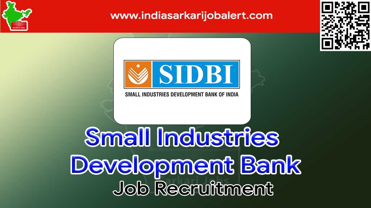 Sidbi Job Recruitment 2022- Theme Leader Vacancies