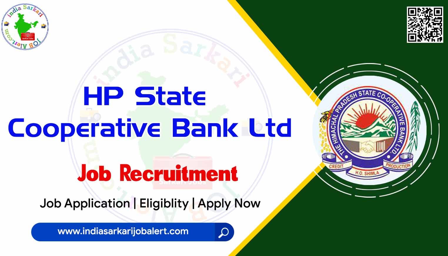 HP State Cooperative Bank Ltd Job Recruitment 2022- 61 Assistant Manager Vacancies