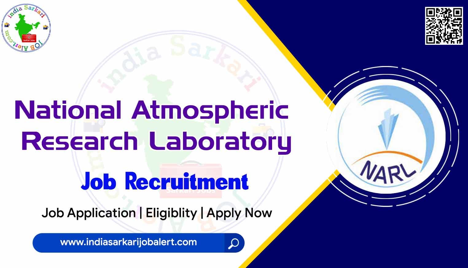 NARL Job Recruitment 2022- 16 Junior Research Fellow Vacancies