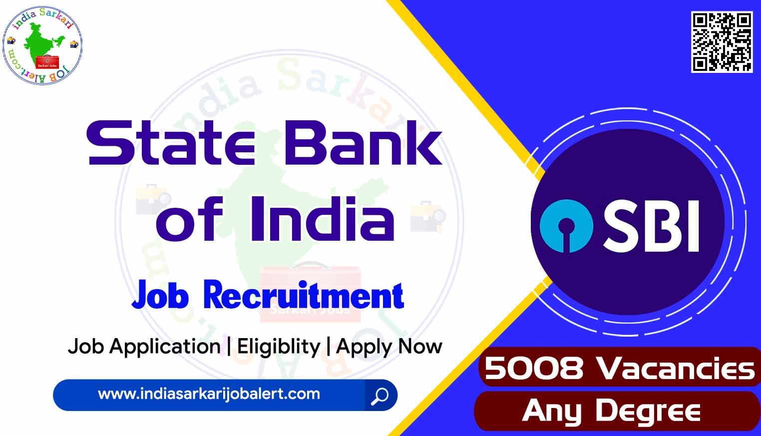 SBI Job Recruitment 2022- 5008 Junior Associate and Customer Support Vacancies Across India