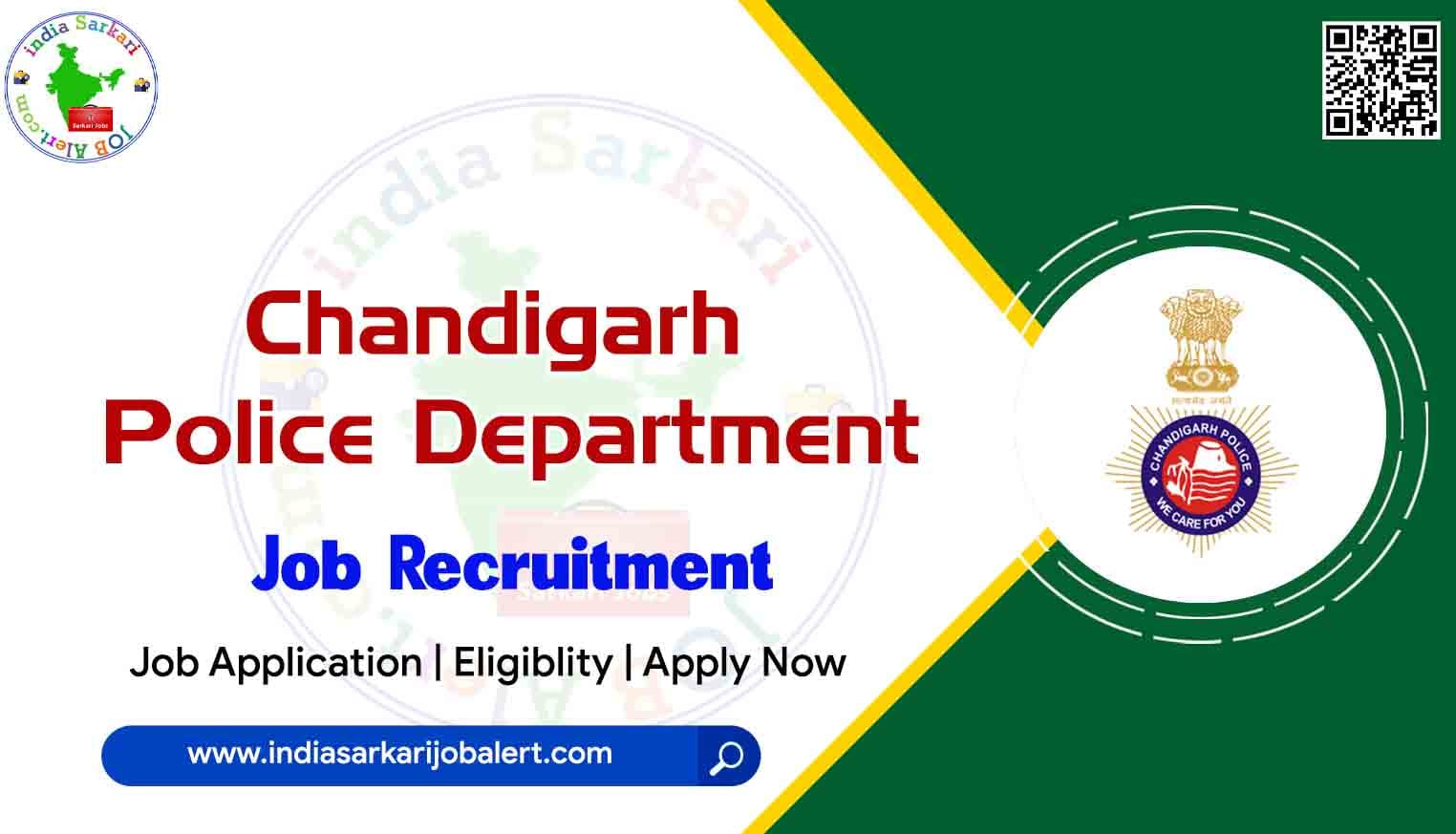 Chandigarh Police Department Job Recruitment 2022- 49 Executive Vacancies