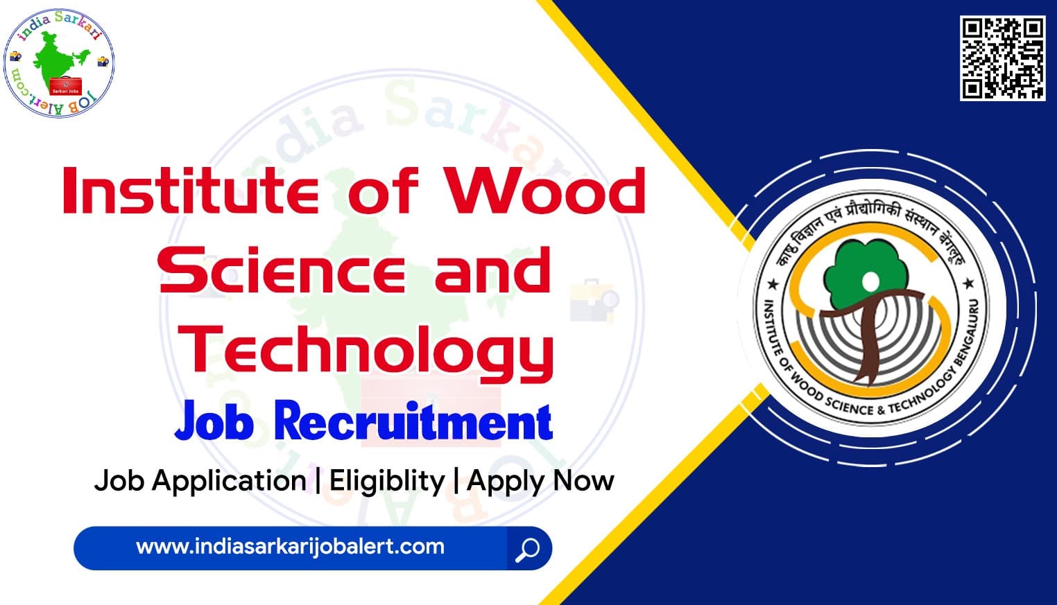 IWST Job recruitment 2022- 13 Junior Research Fellow Posts available