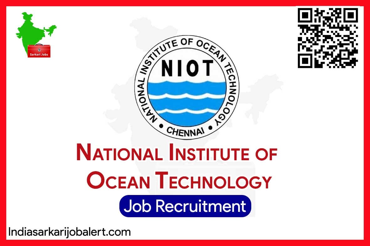 NIOT Recruitment 2023-89 Technician and Assistant Vacancies