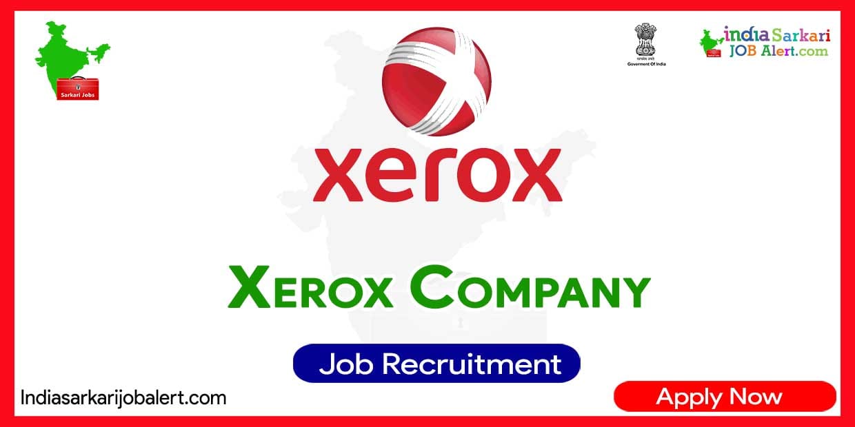 Xerox Company Job Notification 2023- HR Vacancies