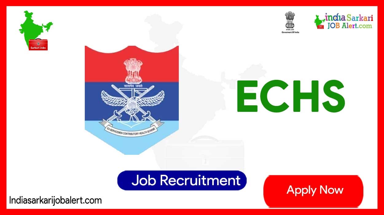 ECHS New Job Recruitment 2023: 114 DEO Post…Excellent opportunity… Salary up to 1 lakh