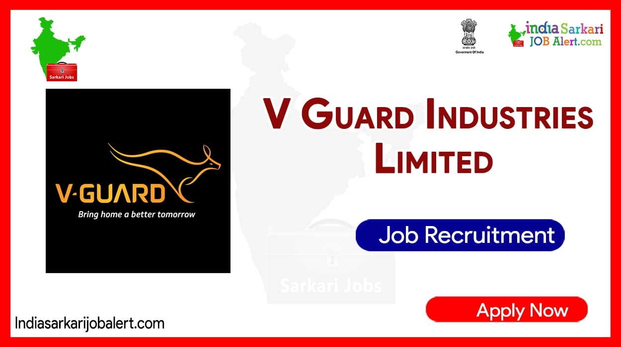 12th std Jobs in V Guard Industries Limited. Salary up to 20,000