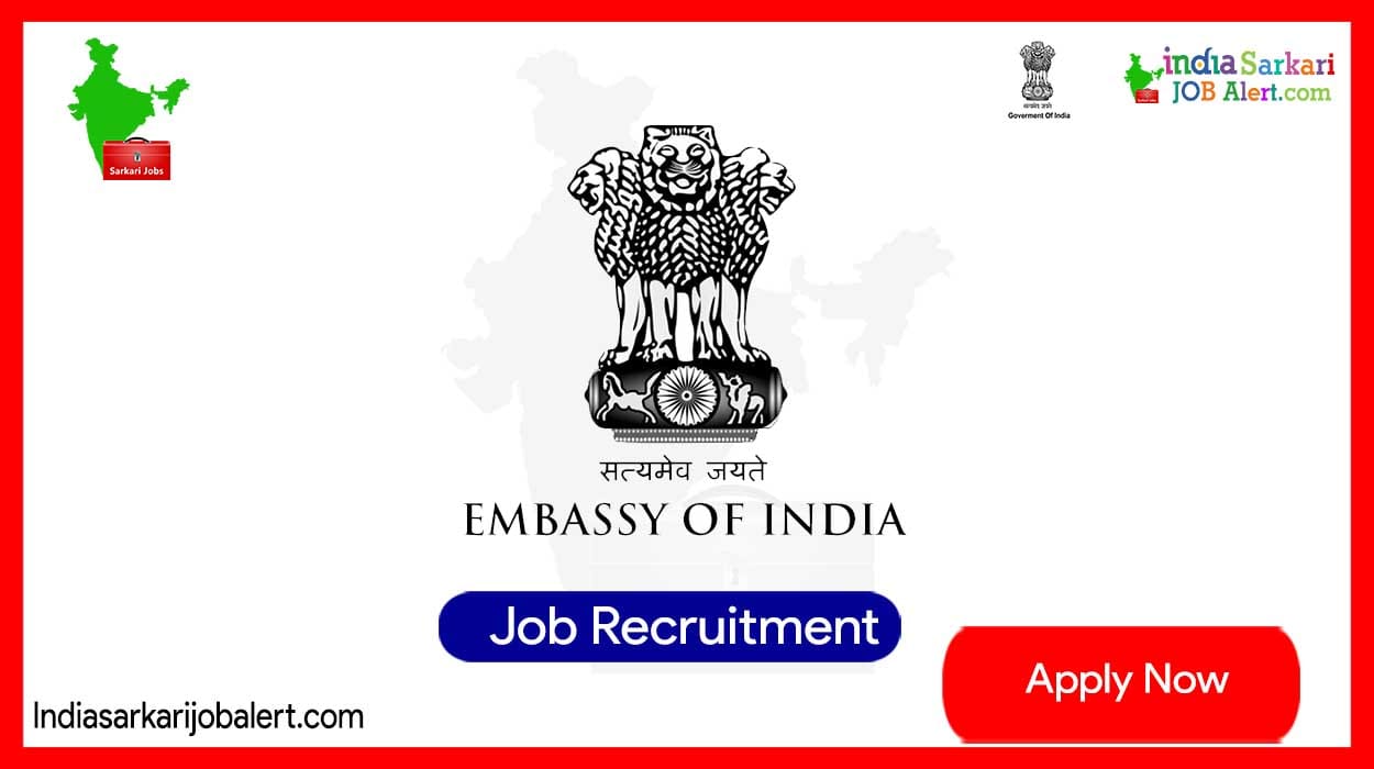 Great job in USA!..Honorable job in Embassy of India..Driver and Assistant job…don’t miss it