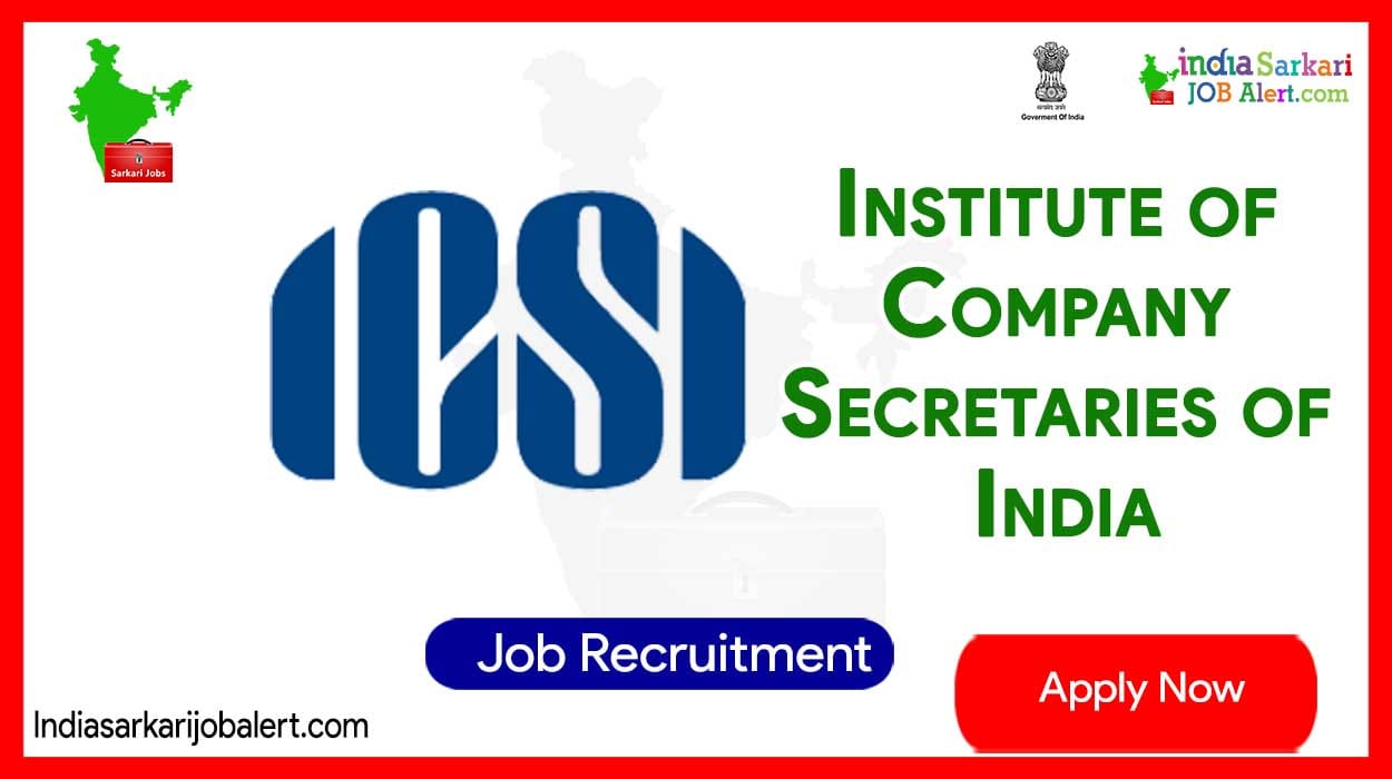 ICSI New Job Recruitment 2023: Apply for Director and Executive Vacancies… Salary Up to 2 Lakh