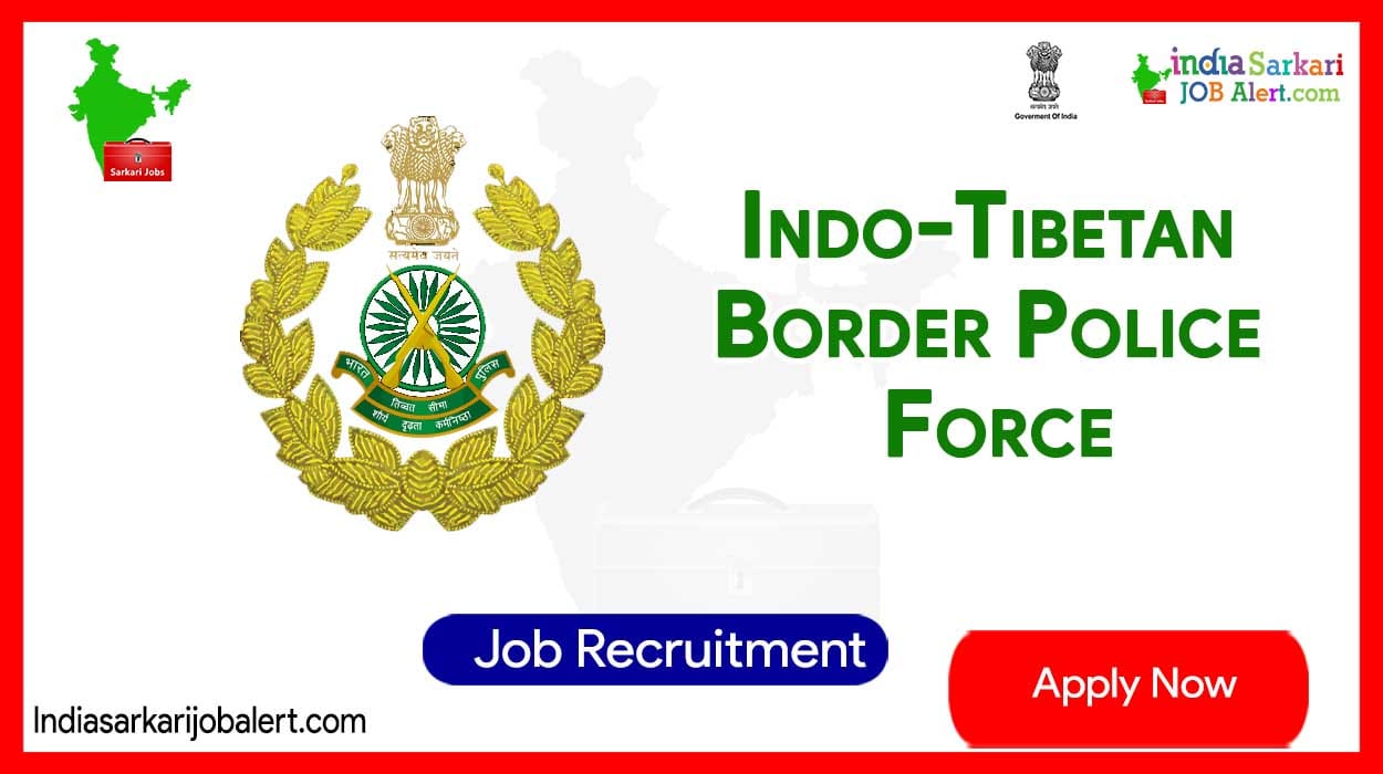 ITBP New Job Notification… 458 Constable (Driver) Vacancies…