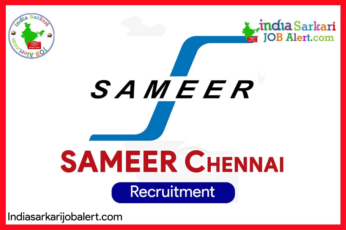 SAMEER Chennai Graduate & Diploma Apprentice Recruitment 2025 – Walk-in Interview