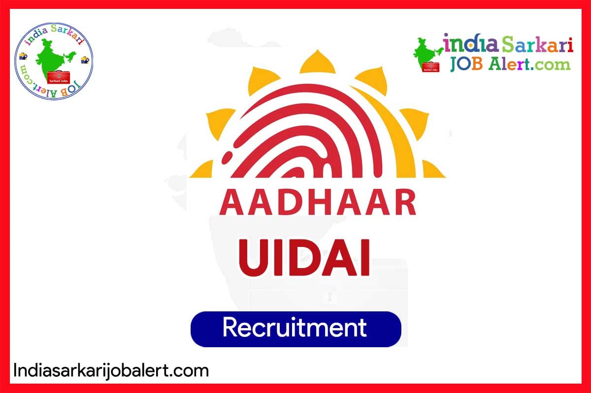 UIDAI Recruitment 2025: Assistant Section Officer Posts in Hyderabad on Deputation 9 UIDAI Assistant Section Officer Recruitment 2025 – Deputation Basis – Last Date Extended