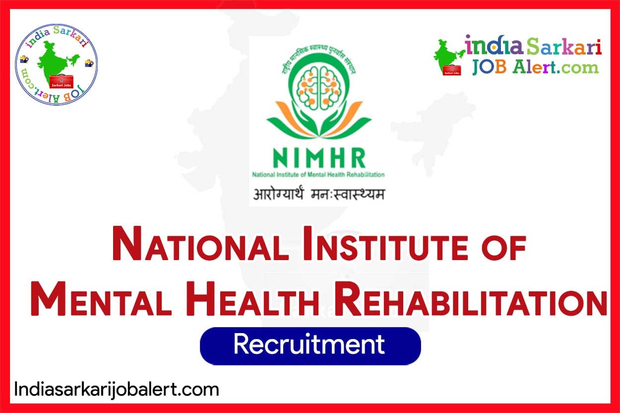 National Institute of Mental Health Rehabilitation (NIMHR) Sehore Recruitment 2025: Administrative Officer