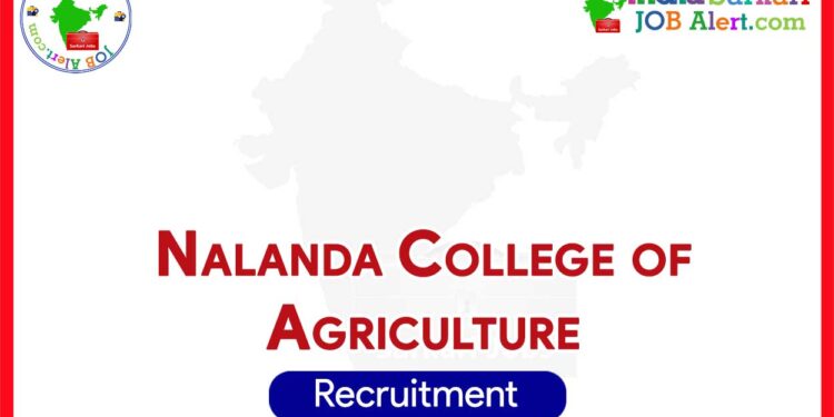 Nalanda College of Agriculture Trichy Recruitment 2025 – Apply for Assistant Professor Post