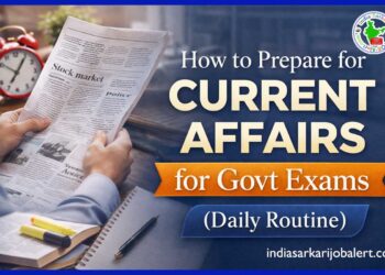 How to Prepare for Current Affairs for Govt Exams (Daily Routine) 2026 9 Current Affairs