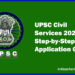 UPSC Civil Services 2026: Step-by-Step Application Guide 12 upsc