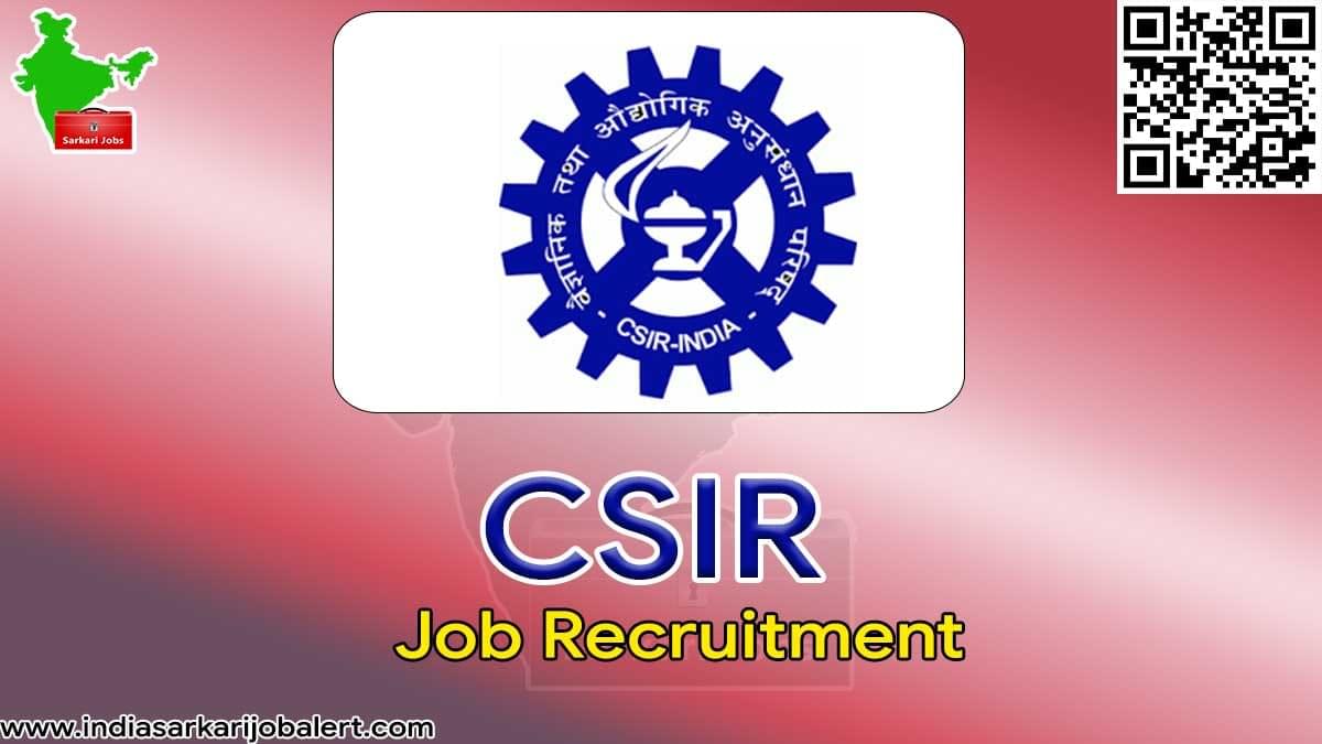 CICR New Job Recruitment 2023: Apply for 02 Research Associate Vacancies 3 CSIR – NML Job Recruitment 2022- 44 Project Associate Vacancies